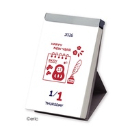 Calendar Life x Eric 2026 366 Days Desktop Mini (NK-4400)