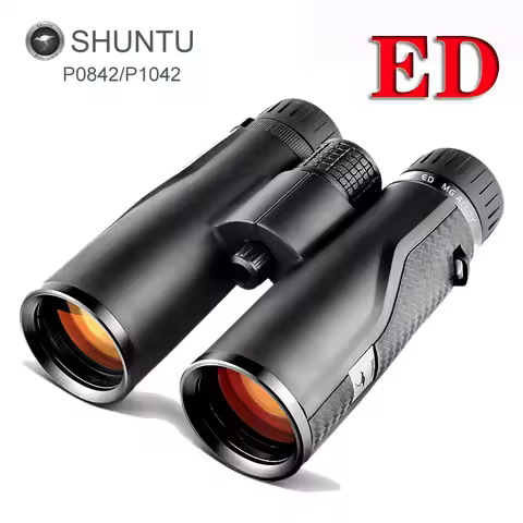 Shuntu Powerful 8x42 10x42 ED Lens Binoculars IPX7 Waterproof Bak4 Prism Long Range Outdoor Telescop