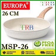 Europa Frying Pan 26/24 CM Coating Marble Non Stick Non Stick Pan Frying Pan Marble Frying Pan 26 CM