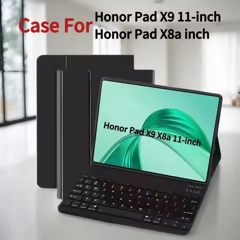 Case for HUAWEI Honor Pad X8a 11 Inch,Detachable Bluetooth Keyboard cover Casefor Honor Pad X9 11 ln