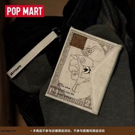 [Genuine] POPMART POPMART Hirono Hirono Hirono Hirono Series Fabric Passport Holder Bag Peripheral G