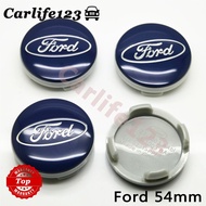 13A2 4pcs Ford Wheel Hub Cap Car Tire Center Rim Caps Replacement 54mm &amp; 60mm