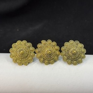 teera5698 ปิ่นปักผมล้านนา ภาคเหนือ สีทองรมดำสีโบราณ ประดับผมสำหรับชุดไทยโบราณย้อนยุค