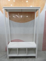 桃園二手家具 推薦 ★【IKEA】 開放式 衣櫃 衣櫥 臥室收納 簡約風 白色 桃園 新北 台北 二手家具【避風港】