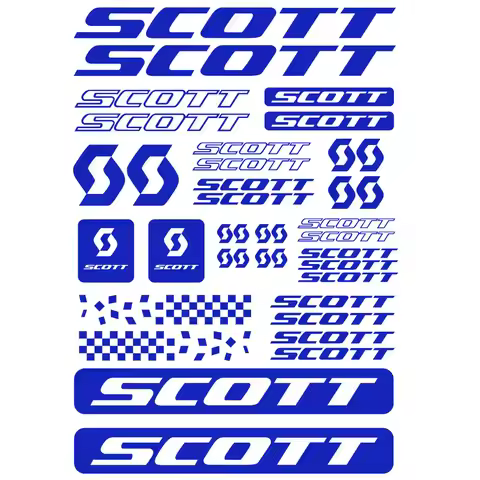 39pcs new Compatible Kit for Scott stickers bike stickers bike MTB BDC BIKE 9 color choices
