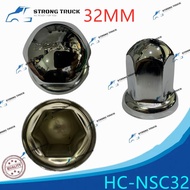 SCANIA 32MM/33MM TYRE NUT CAP CHROME