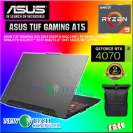 ASUS TUF GAMING A15 2024 FA507U-IHQ113W R9-8945H 16GB D5 RAM/1TB SSD RTX4070 8GB RTX 4070 RTX3070 RT