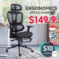 Ergonomic Office Chair Home Study Mesh Computer Chairs