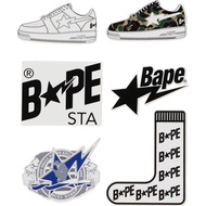 AirRoom BAPE STA STICKERS SET APE FORCE Shoe Sticker