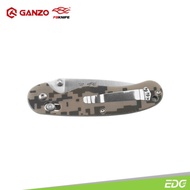 [✅Garansi] Ganzo G727M-Ca 440C G10 Camouflage Survival Camping Tools