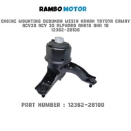 MESIN ENGINE MOUNTING RIGHT ENGINE MOUNTING TOYOTA CAMRY ACV30 ACV 30 ALPHARD ANH10 ANH 10 12362-281