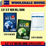 3.5" X 5" NCR BILL BOOK (2 PLY) /BILL BOOK / NCR / BUKU BIL