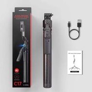 AI GIMBAL C17 ไม้เซลฟี่/ ขาตั้งกล้อง 1.63M AI ติดตาม บลูทูธ ขาตั้ง 4 ขา