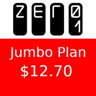 Zero1 Jumbo Plan 12 (60GB 30 days) Top Up / Recharge / Renewal