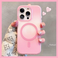 imobile | Elegant Gradient Fade Protective Case Anti-Drop Female-Design