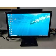 -二手 ViewSonic 22吋 VGA/DVI 螢幕-型號:VA2214S-LED 無付線 保一個月