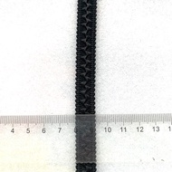 5m/16.4ft Each Pack Clothing Accessories Black Lace Trim Curve Sewing Fabric Dress Hat HandMade DIY 