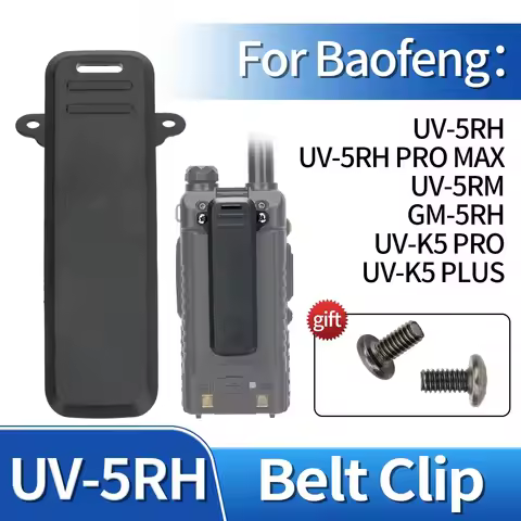1/2/5/10PCS Original Baofeng UV-5RH Belt Clip Waist Clip for UV-5RH UV-5RH PRO UV-5RM AR-5RM DM1701 