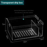 Drip Box Accessories Single Tank Drawer Box Fish Tank Drip Box Filter Box Aquarium Top Filter Filter