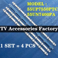 55UP7550PTC / 55UN7400PTA LG 55" LED TV BACKLIGHT (LAMPU TV) LG 55 INCH LED TV BACKLIGHT  50UP7500