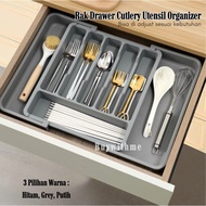 Expandable Cutlery Tray Cutlery Storage Drawer Kitchen Rack Multipurpose Kitchen Utensil Storage