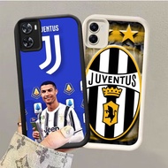 GK-42 JUVENTUS Black and white silicone Casing for OPPO Reno 15F A6 A6X 15FS 5G 4G