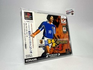 (1) แผ่นแท้ Play Station 1(japan)(Ps1)  World Soccer Jikkyou Winning Eleven 4