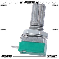 OPTIMISTI8E Potentiometers, 50K Ohm 3Pin, Durable B50K Type B Rotary Taper Single Linear