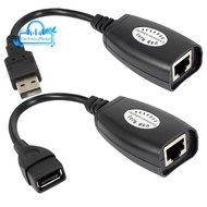 USB to RJ45 RJ 45 LAN Cable Extension Adapter Extender USB to Network Port Signal Amplifier