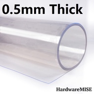 PVC Sheet Clear 0.5mm Thick Malaysia Supplier Soft PVC Curtain Sheet