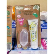 Jack N Jill Australia baby toothpaste and silicone finger brush Set