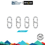 Nite Ize S-Biner NanoLockTM - 4 Pack