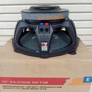 SPEAKER COMPONENT ACR FABULOUS PA-113156 SW SUBWOOFER 15 INCH