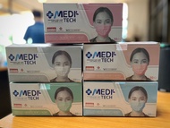 MeDiTech Mask หน้ากากอนามัยการแพทย์ (50ชิ้น/กล่อง)