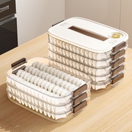 Dumpling Box Frozen Dumpling Multi-Layer Refrigerator Food Storage Box Frozen Chaos Box Household Dumpling Tray Fresh-Keeping Box