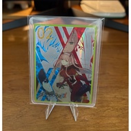 Waifu goddess story Zero Two MR card