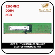 USED SK HYNIX DDR4 8GB 3200MHz DESKTOP PC MEMORY RAM