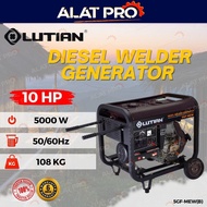 LUTIAN 5.0KW/5000Watt Diesel Welder Generator with 190Amp welding up to 4.0mm 5GF-MEW(B) - Generator