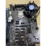 motherboard desktop intel gigabyte Ga-b250 with cpu fan