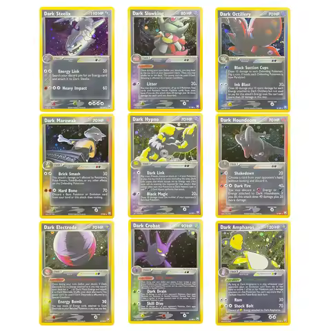 PTCG Proxy Cards EX Treecko Star Team Rocket Returns TR Rocket’s Zapdos Articuno Snorlax Moltres Dar
