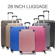 Travel luggage bag big offer！28inch XL ABS suitcase Beg Bagasi 28 inch Plain H