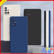 Casing Samsung A51 A71 M51 A50 A30S A50S A31 A70 Case Samsung A7 2018 Mobile Phone Case Straight Edg