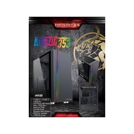 IMPERION CASING PC KINETIC 353 FREE 1 FAN RGB SYNC GAMING PC CASE