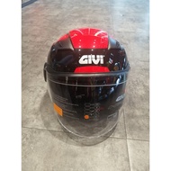 M30.3 Givi Helmet D-Visor Graphic Echo Helmet Red