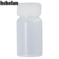 HSHELAN 100pcs Sample Bottles, Small Mouth Empty Small Plastic Bottles, Small Bottles for Liquids 10ml Travel Reagent Bottle Liquid Medicine