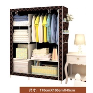 GY-02 DIY Multifunction Wardrobe Clothes Storage Organizer Cabinet Cupboard