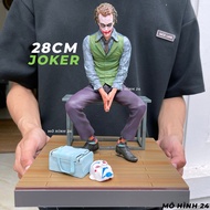 The Dark Knight DC comics figure joker Heath Ledger batman 2008 28cm premium Joker figure