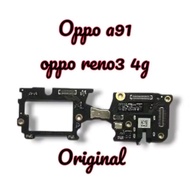 Flexible Oppo Reno 3 4g handfre board Oppo a91/ + original ic