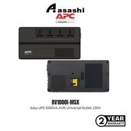 APC BV650I-MSX / BV800I-MSX / BV1000I-MSX EASY UPS BV 1000VA, AVR, Universal Outlet, 230V