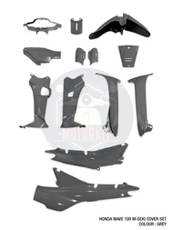 HONDA WAVE 100 WAVE100 W 100 W100 MSEKI M SEKI COVER SET BODY COVER SET COVERSET